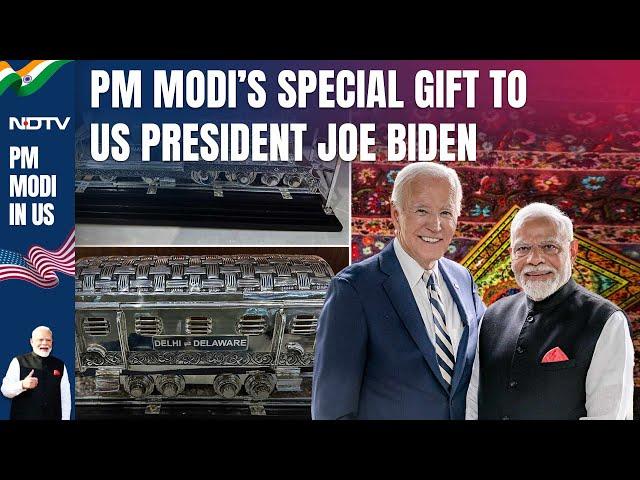 PM Narendra Modi US Visit | Check Out PM Modi’s Special Gift To Us President Joe Biden