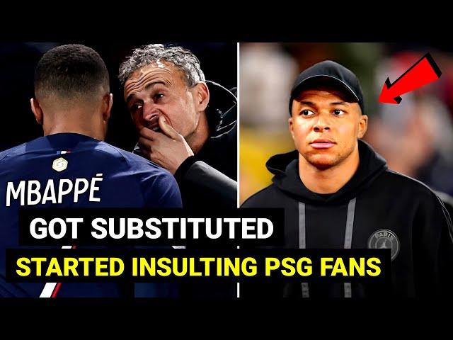Kylian Mbappe Unhappy After Getting Substituted Vs Monaco