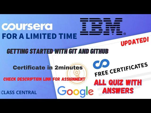 Getting Started with Git and GitHub,(week1-4) All Quiz Answers.#coursera #quiz #courseraquizanswrs