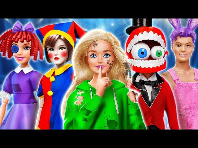 Pomni x Jax, but BARBIE?! Doll Extreme Makeover Hacks and Gadgets* The Amazing Digital Circus