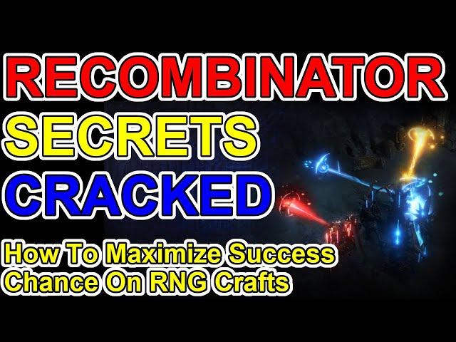 POE 3.18 - Recombinator Secrets Discovered - How These OP Crafts Work, In Depth - Path Of Exile