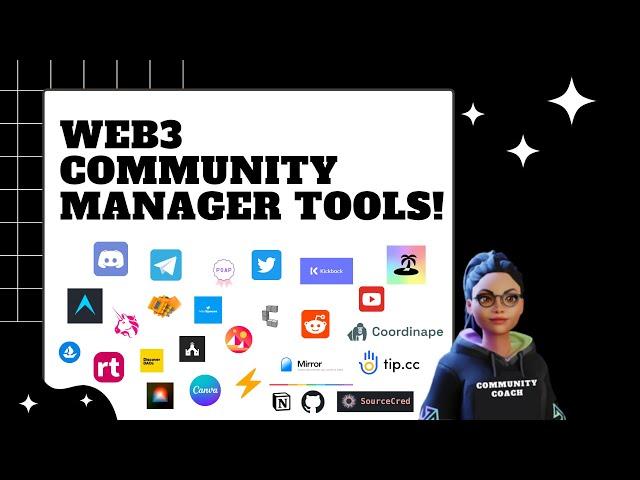 Web3 Community Manager TOOLS and PLATFORMS (HUGE LIST!)