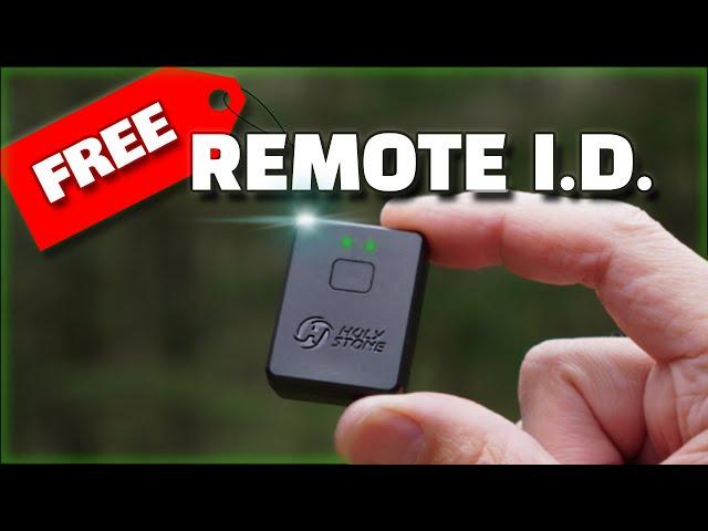 CHEAPEST and SMALLEST FAA Remote ID Module for Drones - Holy Stone HSRID01