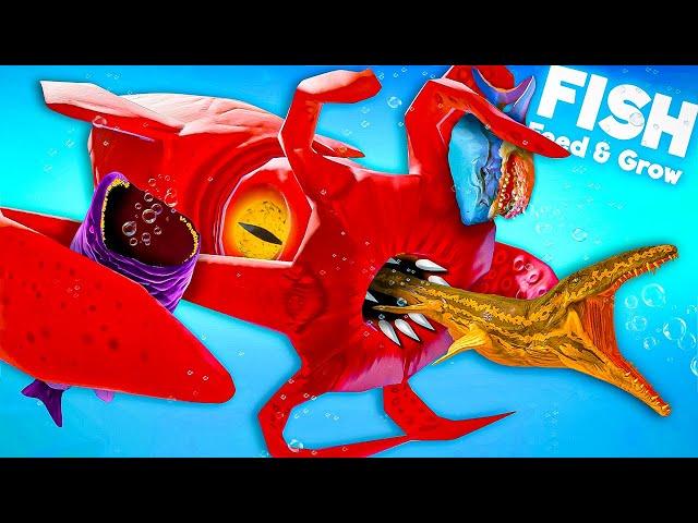 *NEW* KRAKEN MONSTER vs. Every Fish! | Feed & Grow