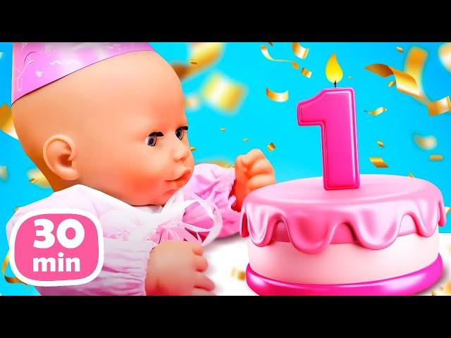 Bébé Annabelle fête son anniversaire  Meilleurs jeux comme maman pour enfants.