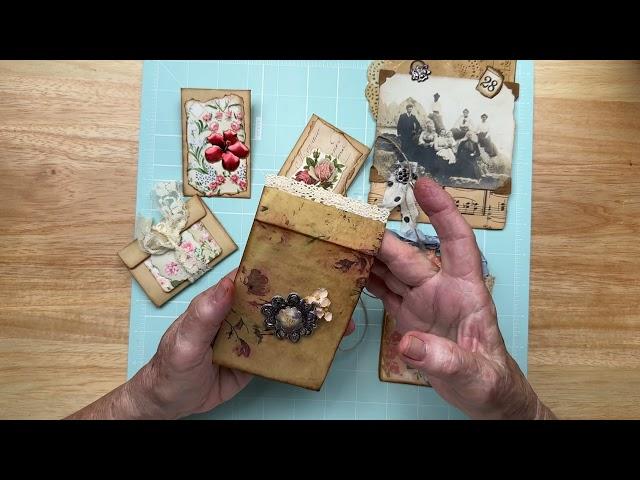 Junk Journal Ephemera Challenge using Dollar Tree Finds