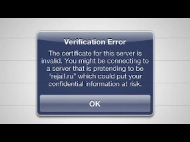 Old iOS Certificate's Error Fix. Cydia Verification Error Fix.