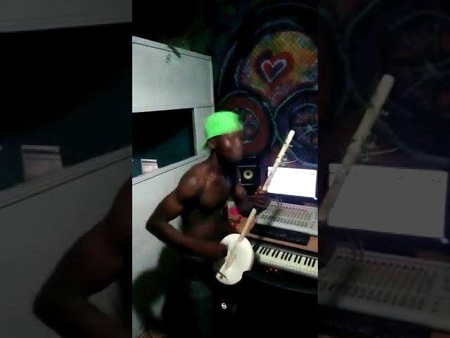 Gedion inside studio song entitled bring yourself down and get money  very good advice