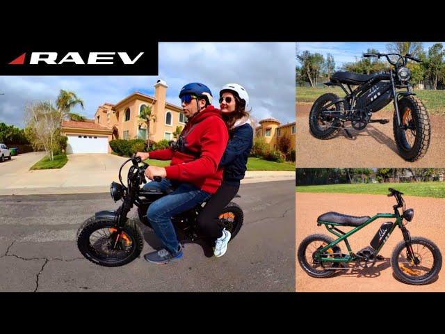 Raev Bullet GTX Vs. Raev Bullet V2 ebike: Can 2 Adults Ride?