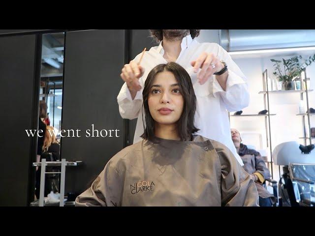 haircut vlog | we went short