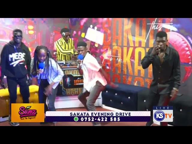 ISAAC MANYI AT KSTV SAKATA LIVE