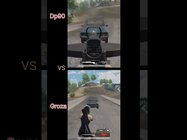 Groza vs dp90  #gaming #pubg #bgmi #shorts #games