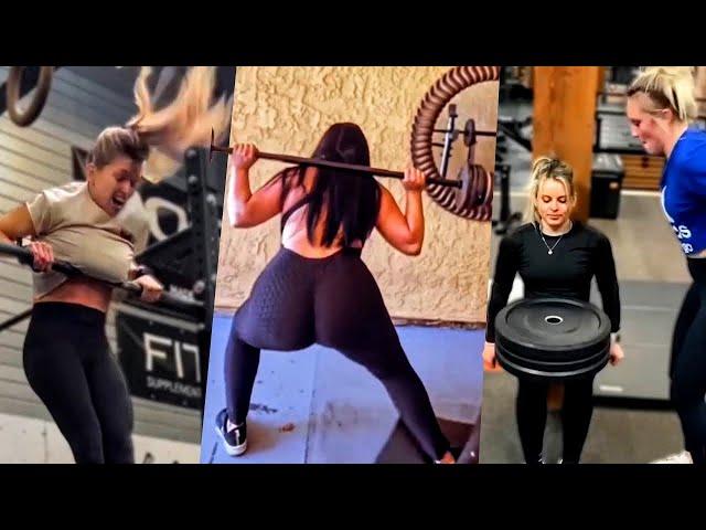 Gym Fails Moments 2024 & Funniest Gym Girl Workout Fails