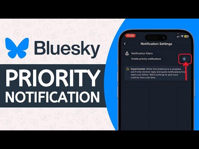 How to Enable / Disable Priority Notifications on Bluesky Social - Full Guide