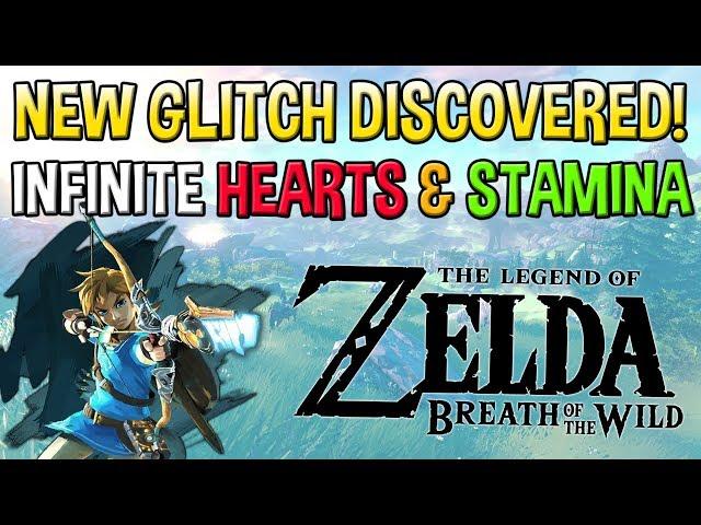 Infinite Hearts and Stamina Duplication Glitch in Breath of The Wild