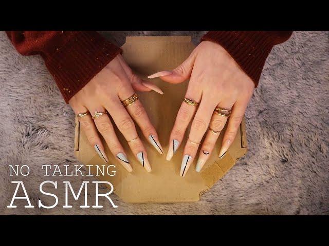 ASMR 2h Sleepy Cardboard Sounds Compilation ( NO TALKING | tapping, scratching, tracing)