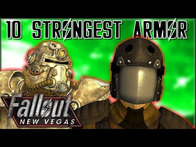 10 STRONGEST ARMOR OUTFITS (+LOCATIONS) in Fallout: New Vegas - Caedo's Countdowns