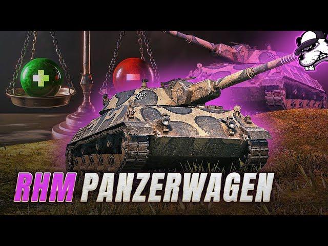 Rheinmetall Panzerwagen - Die Vor- und Nachteile des Tier X Lights! [World of Tanks - Gameplay - DE]