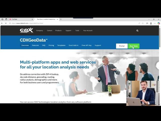 Excel Driving Distance Matrix using Google Maps and CDXGeodata