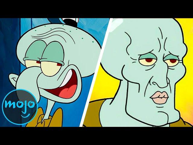 Top 10 Best Squidward Moments Ever