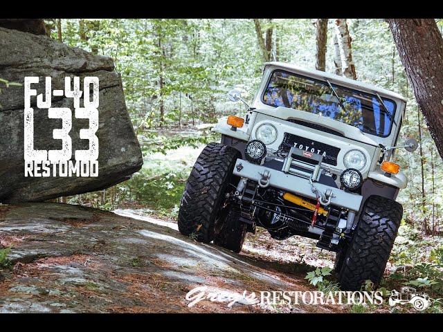 The Restoration of Dale's 1970 Toyota Landcruiser FJ-40 L33 RESTOMOD!