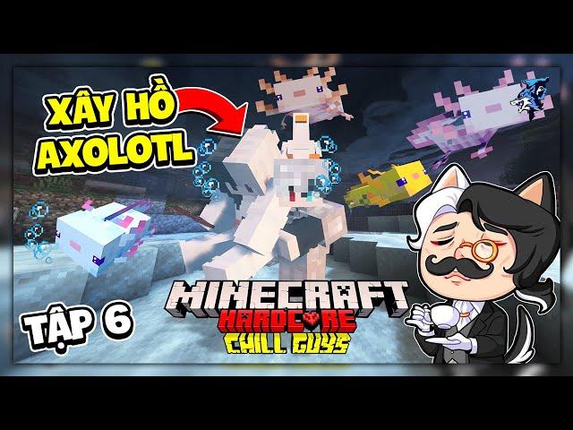 Siro Minecraft Chill Sinh Tồn Siêu Khó Tập 6: Tôi Xây Hồ Axolotl Nuôi Vịt Cho Vợ