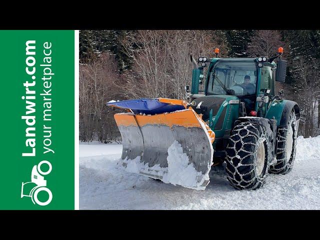 Schneeräumung auf Forststraßen | landwirt.com