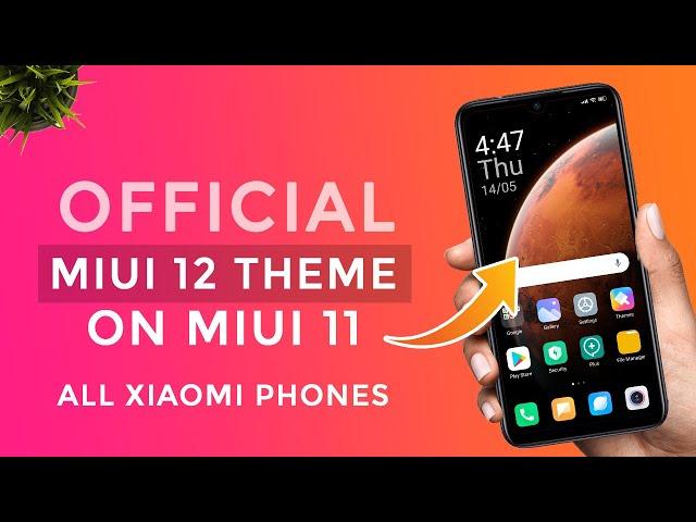 MIU 12 THEME FOR MIUI 11 SUPPORTED ALL XIAOMI PHONES