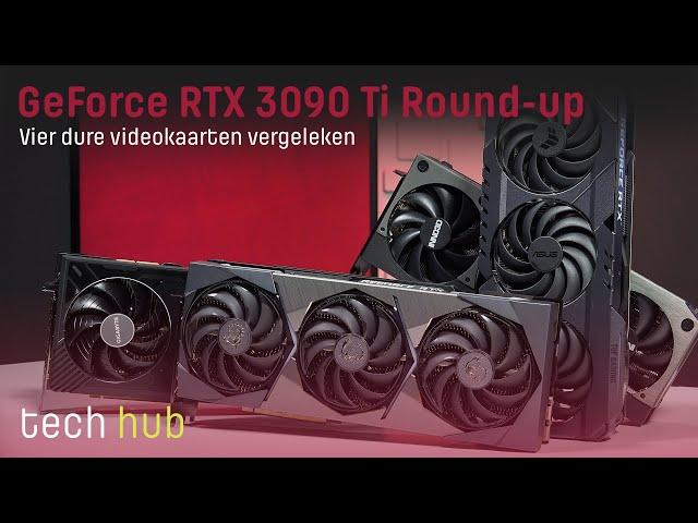 GeForce RTX 3090 Ti Round-up - Vier dure videokaarten vergeleken