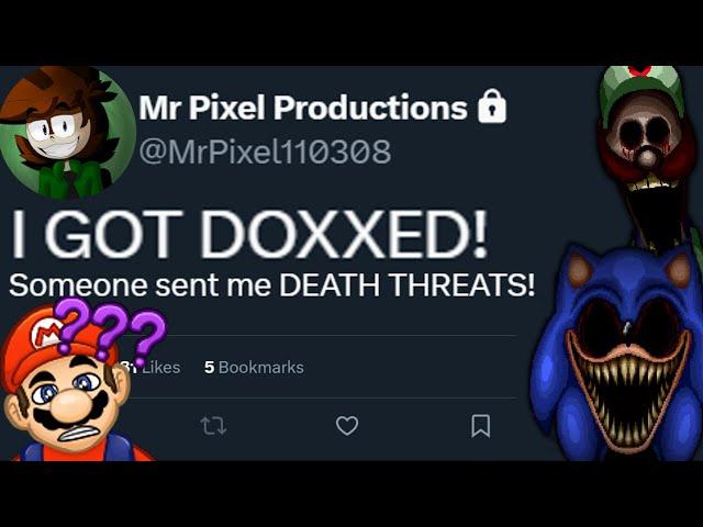 The EXE COMMUNITY on Twitter is DEPRESSING: MR PIXEL (SONIC.OMT) got doxxed & received Death Threats