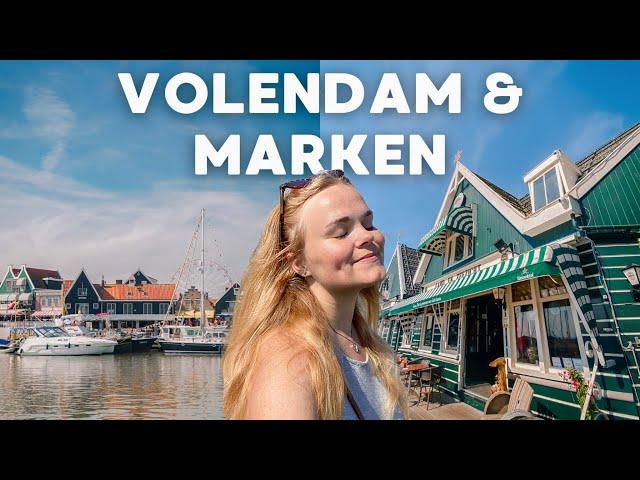 Volendam & Marken - the perfect day trip from Amsterdam  Netherlands travel vlog