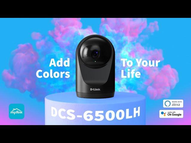 DCS-6500LH Compact Full HD Pan & Tilt Wi-Fi Camera