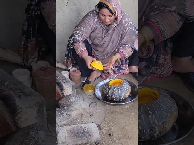 Village life of Pakistan, woman cooking unique recipe #villagelife #traditionallifeofpunjab