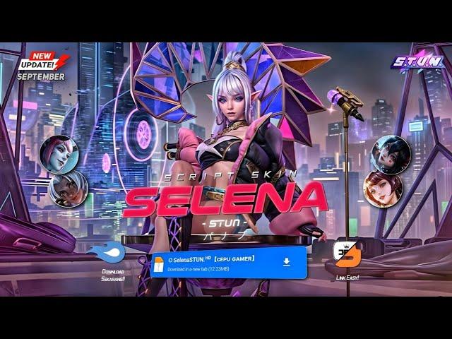 NEW Script Skin Selena Stun No Password | Full Effect & Voice Update | New Patch Mobile Legends