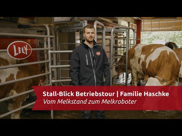 2 x Melkroboter anstatt Melkstand | Stall-Blick Betriebstour Haschke