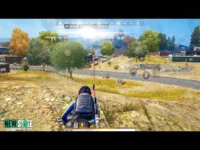 ERANGEL ONE MAN SQUAD GAMEPLAY | NEW STATE MOBILE