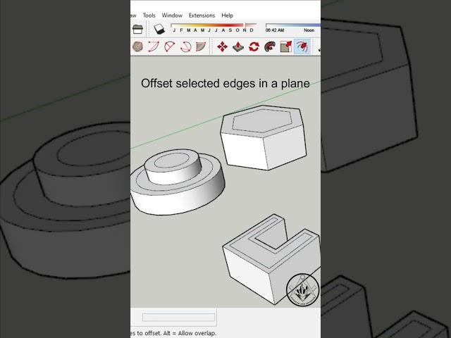 Autofold in #sketchup #shorts