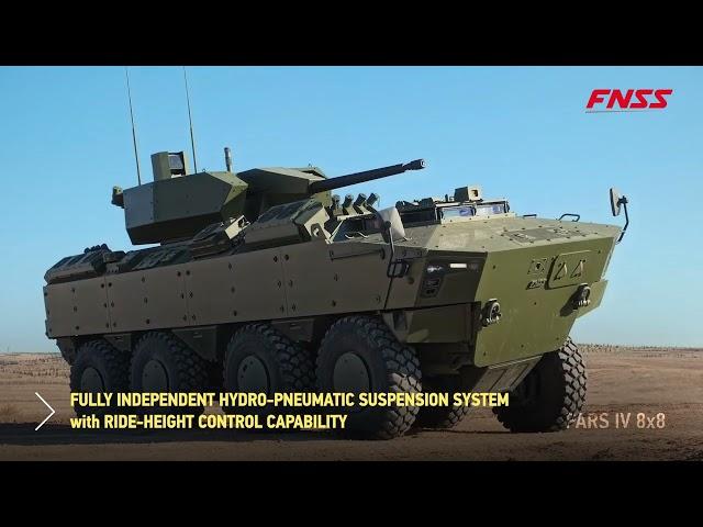 PARS IV 8x8 NEW GENERATION WHEELED ARMOURED VEHICLE