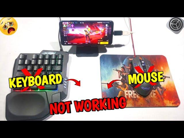 How To keyboard mouse not working problem solve Free fire keyboard mouse not working problem solve