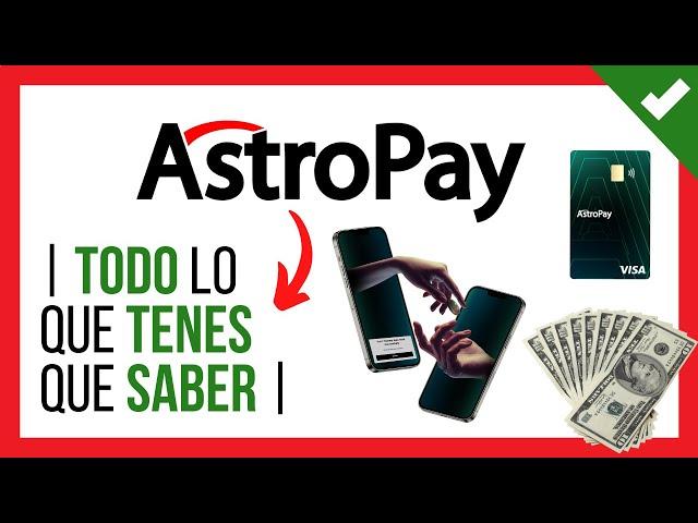  ASTROPAY : COBRA en Dolares con TARJETA desde Cualquier Parte del Mundo ️【 Como Funciona 】