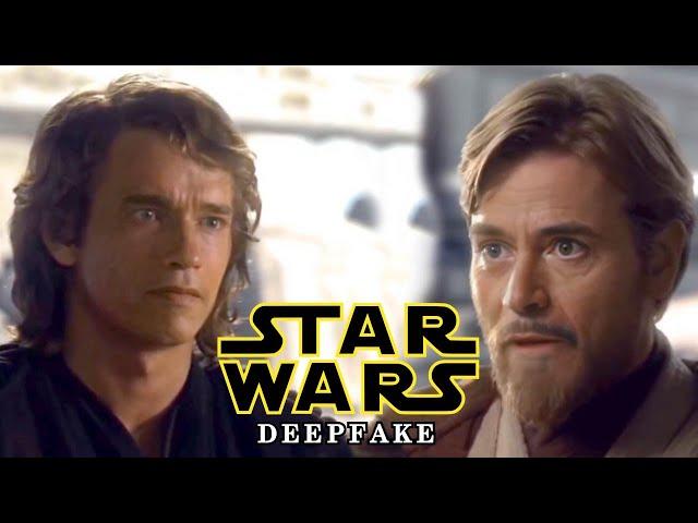 Arnold Schwarzenegger and Robert Downey Jr in STAR WARS | DEEPFAKE