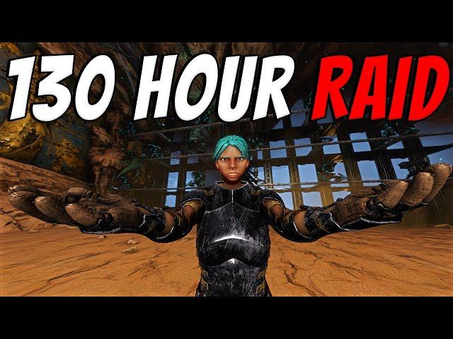 When ALPHA Tribes Go To WAR - The 130 HOUR Raid - ARK