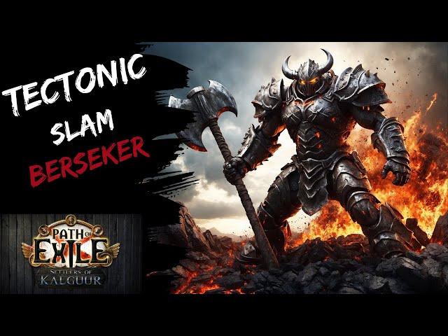 My League Starter for Path of Exile 3.25 - Tectonic Slam Berserker