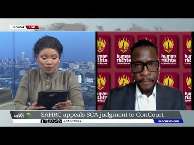 Prof. Tshepo Madlingozi shares more on SCA judgment appeal