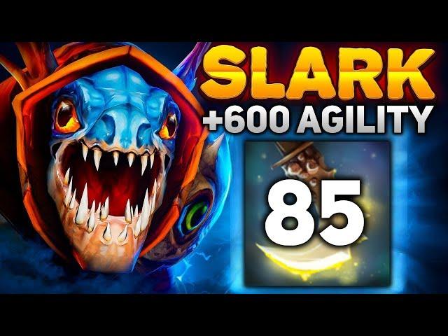 85 Permanent Essence Shift Stacks Slark 75 Kills One Shot | Dota 2 Gameplay