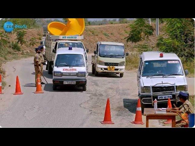 The Cops Check the Ambulance - Radhamma Kuthuru Serial - Akshara - Full Ep 435 - Zee Telugu