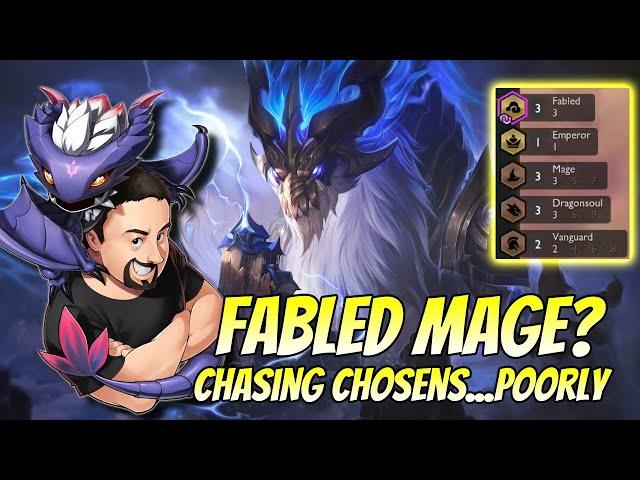 Fabled Mage?? - Chasing Chosens Poorly | TFT Fates | Teamfight Tactics