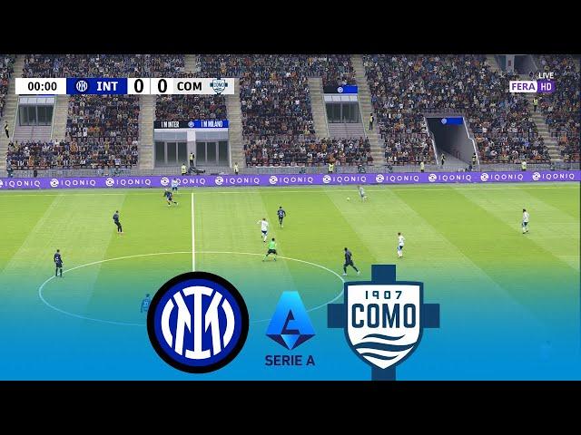 LIVE  INTER vs COMO | Serie A 2024/2025 Campionato Italian | Full Match | FL 2025 Gameplay