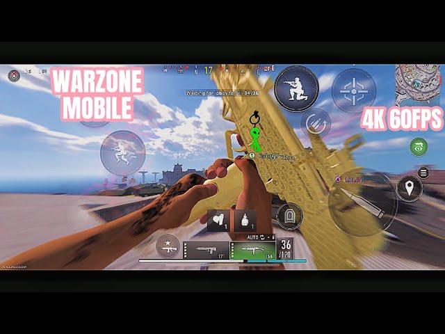 WARZONE MOBILE ALCATRAZ MAXED GRAPHICS ON IPHONE 11