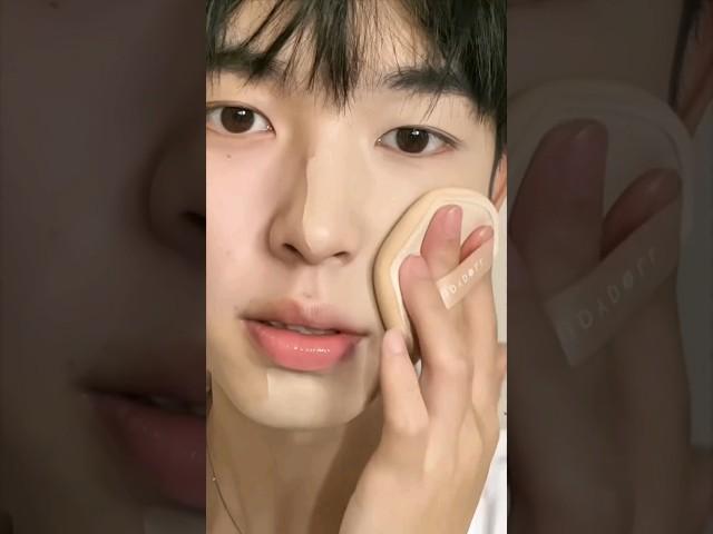 Boys/male makeup routine ️ #makeup #douyin